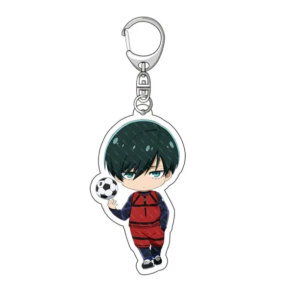 Rin Itoshi Anime BLUE LOCK Arcylic Keychain Kawaii Accessories Birthday Gifts